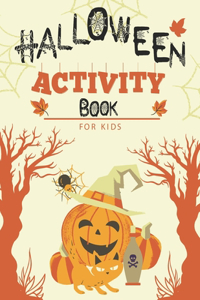 Halloween Activity Book for Kids