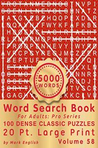 Word Search Book For Adults