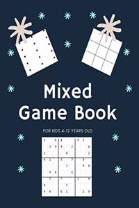 Mixed Game Book For kids 4-12 Years Old