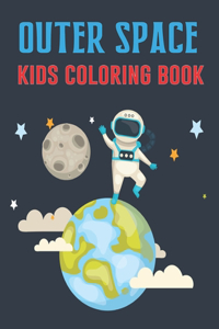 Outer Space Kids Coloring Book
