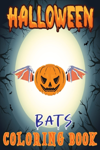 Halloween Bats Coloring Book