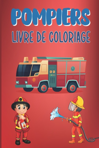 Pompiers Livre de Coloriage