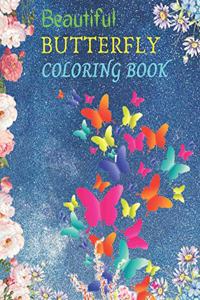 Beautiful Butterfly Coloring Book