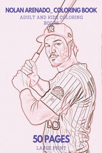Nolan Arenado Coloring Book