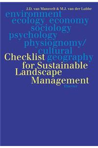 Checklist for Sustainable Landscape Management