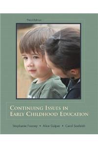 Feeney: Conti Issue Early Child Ed_3