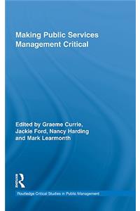 Making Public Services Management Critical