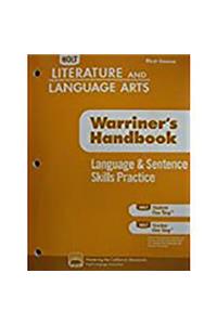 Holt Literature & Language Arts Warriner's Handbook: Language and Sentence Skills Practice Grade 7 First Course