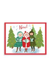 Holiday Chorus Holiday Portfolio Notecards