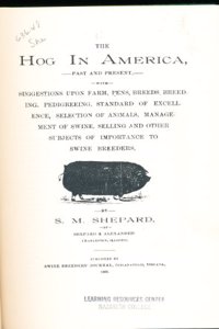 Hog in America, Past and Present