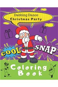 Dabbing Dance Christmas Party Coloring Book