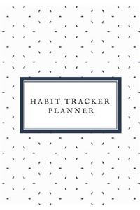 Habit tracker planner