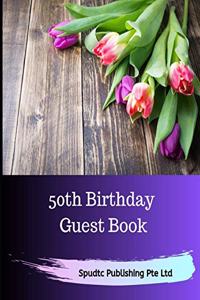 50th Birthday Guest Book