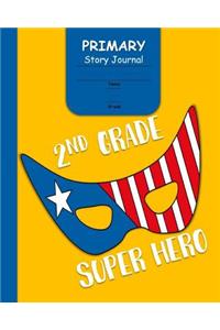2nd Grade Super Hero Primary Story Journal