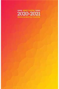 2020 - 2021 Weekly & Monthly Planner