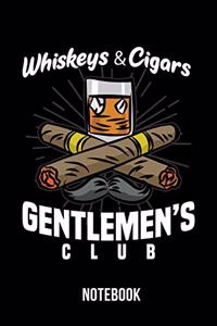 Whiskeys & Cigars - Gentlemen's Club - Notebook