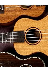 Ukulele Tabs Blank Notebook