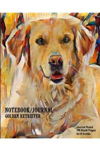 Notebook/Journal - Golden Retriever