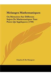 Melanges Mathematiques