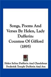 Songs, Poems And Verses By Helen, Lady Dufferin