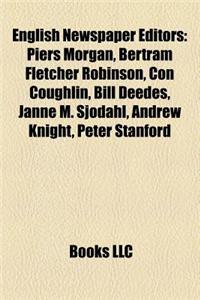English Newspaper Editors
