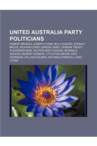 United Australia Party Politicians