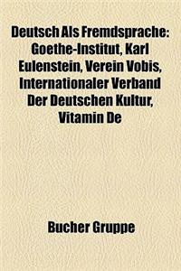 Deutsch ALS Fremdsprache