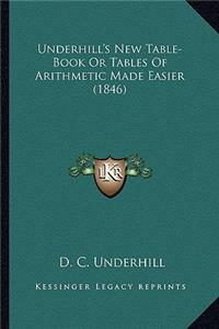 Underhill's New Table-Book or Tables of Arithmetic Made Easiunderhill's New Table-Book or Tables of Arithmetic Made Easier (1846) Er (1846)
