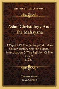 Asian Christology And The Mahayana