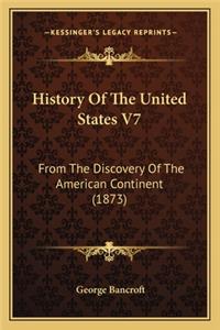 History Of The United States V7
