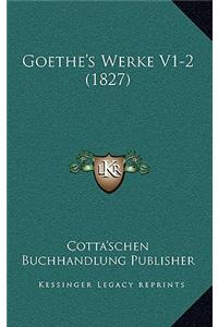 Goethe's Werke V1-2 (1827)