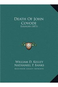 Death Of John Covode