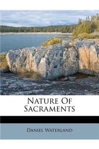 Nature of Sacraments
