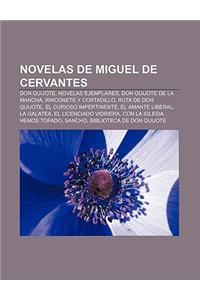 Novelas de Miguel de Cervantes: Don Quijote, Novelas Ejemplares, Don Quijote de La Mancha, Rinconete y Cortadillo, Ruta de Don Quijote