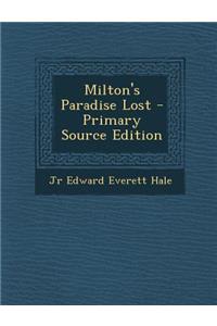 Milton's Paradise Lost