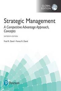 Strategic Management: A Competitive Advantage Approach, Concepts, Global Edition + MyLab Management with Pearson eText