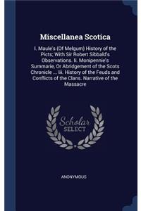 Miscellanea Scotica