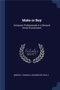 Make or Buy