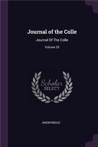 Journal of the Colle