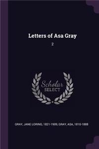 Letters of Asa Gray