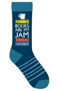 Books Are My Jam Socks