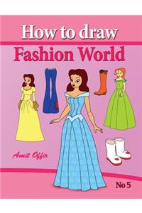how to draw fashion world