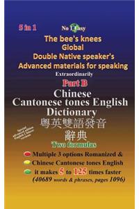 Chinese Cantonese Tones English Dictionary
