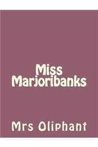 Miss Marjoribanks