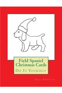 Field Spaniel Christmas Cards