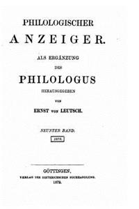Philologischer Anzeiger