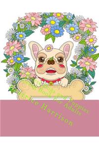 Anti-Stress Dogs and Puppies Coloring Book for Adults: Beautiful Dogs, Puppies, Cats, Kittens, Elephants, Butterflies, Peacocks, and Unicorns for Adults to Enjoy Coloring for Stress Relief.