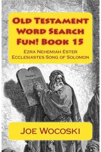 Old Testament Word Search Fun! Book 15