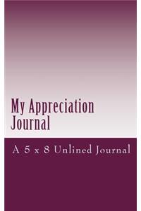 My Appreciation Journal