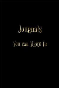 Journals You Can Write In
